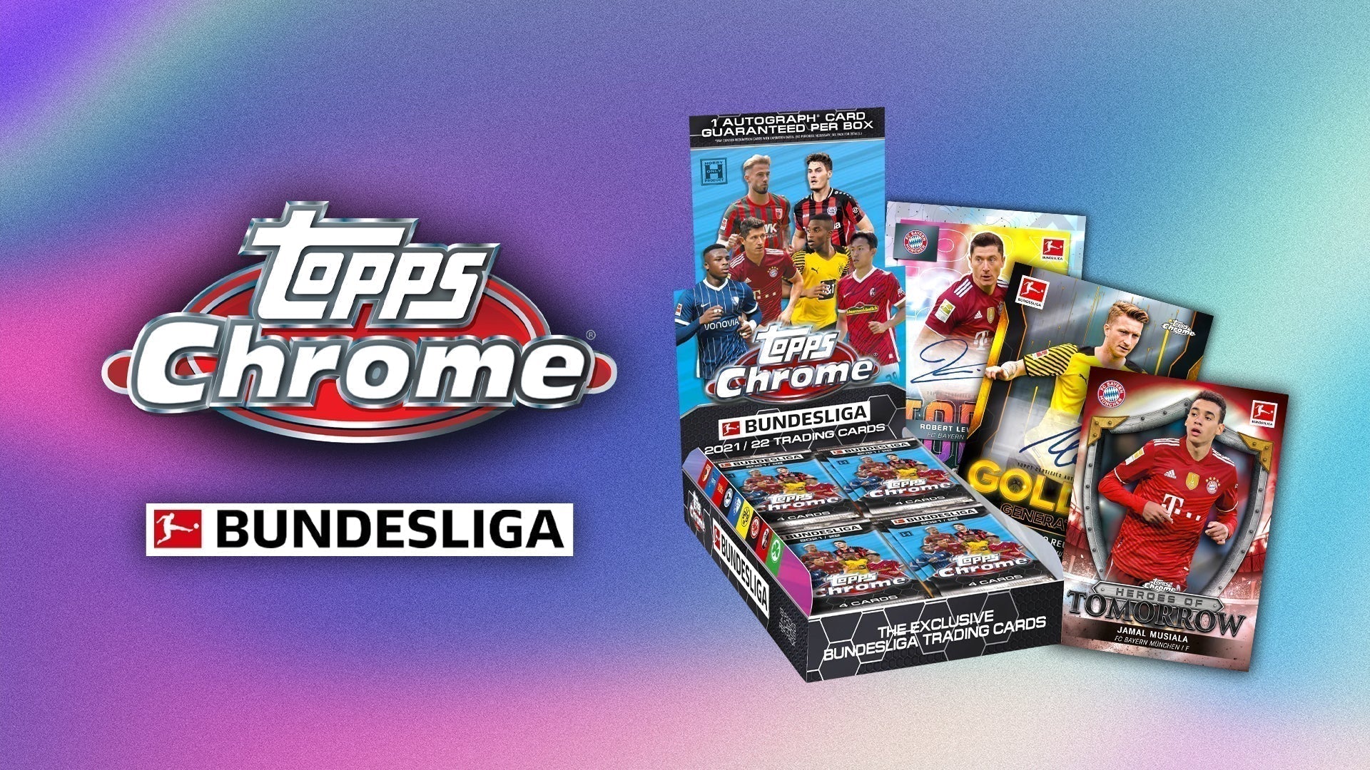 2021-22 Topps Chrome Bundesliga Cards