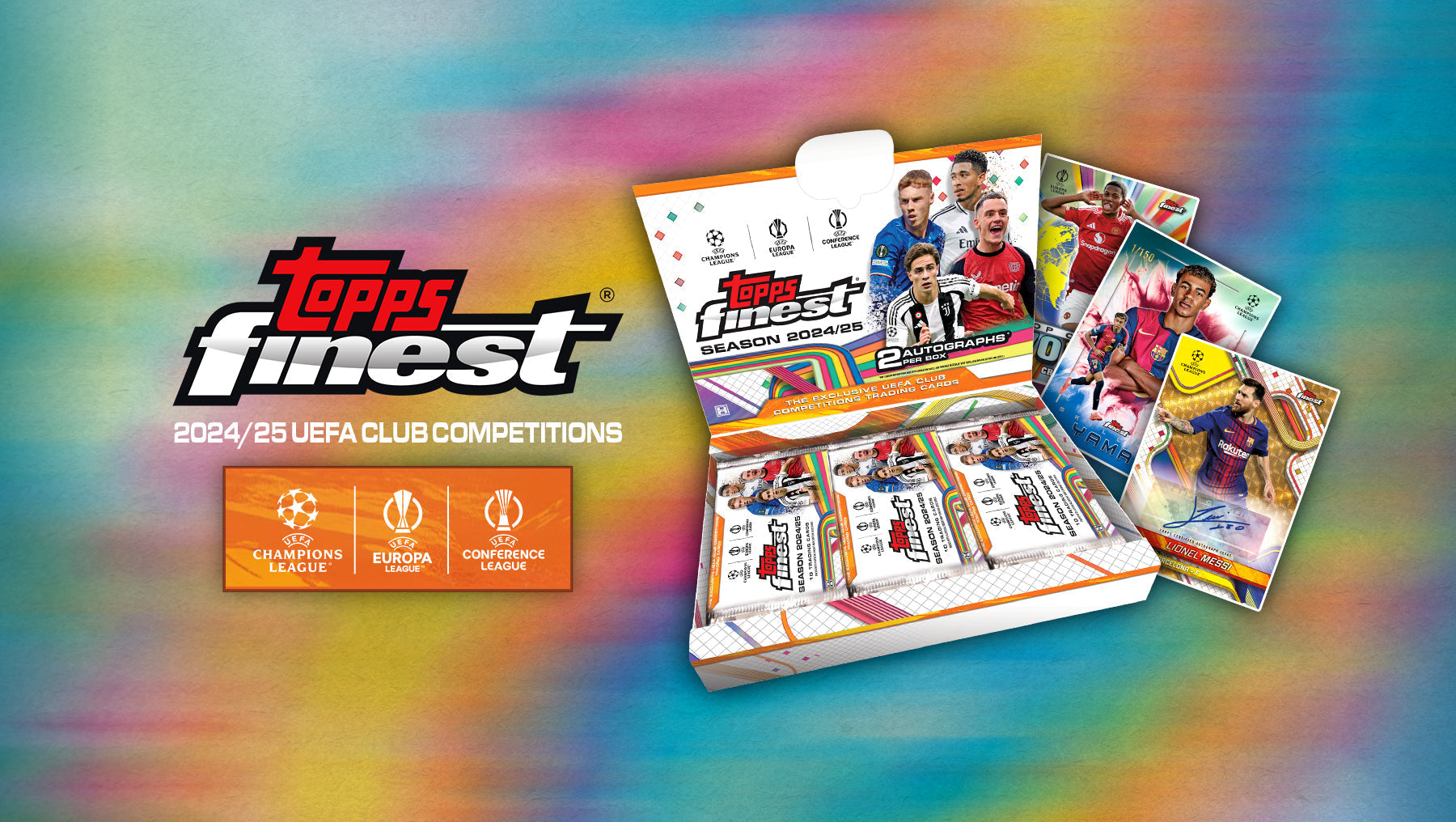 2024-25 Topps Finest UEFA Club Competitions Cards