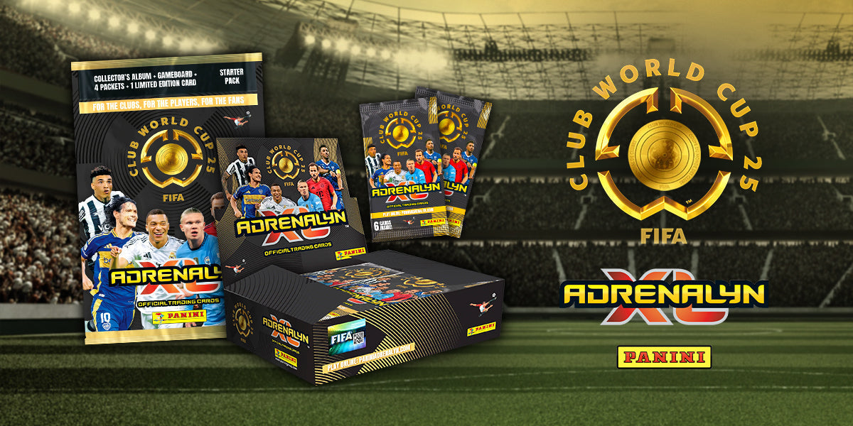 2025 Panini Adrenalyn XL FIFA Club World Cup Collector's Tin - 30 Cards + Limited Edition Lego Fifa World Cup 2025 Panini Adrenalyn XL FIFA Club World Cup Collector's Tin - 30 Cards + Limited Edition Lego Fifa World Cup