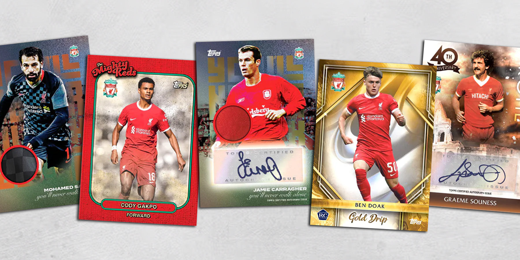 2023-24 Topps Liverpool Team Set