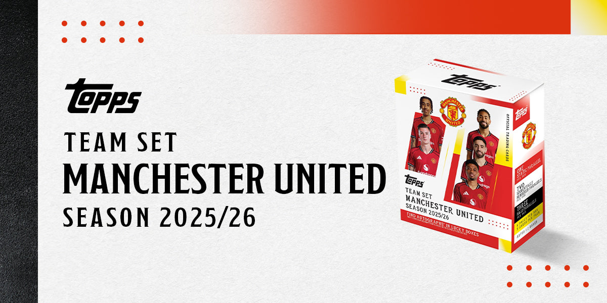 Manchester United ペナント 複数セット 2025-26 Topps Manchester United Team Set – SoccerCards.ca