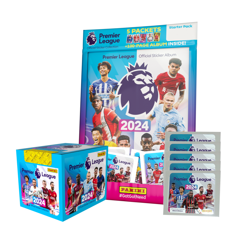 Buy 2023-24 Panini Premier League Stickers Hardcover Album online! –  SoccerCards.ca