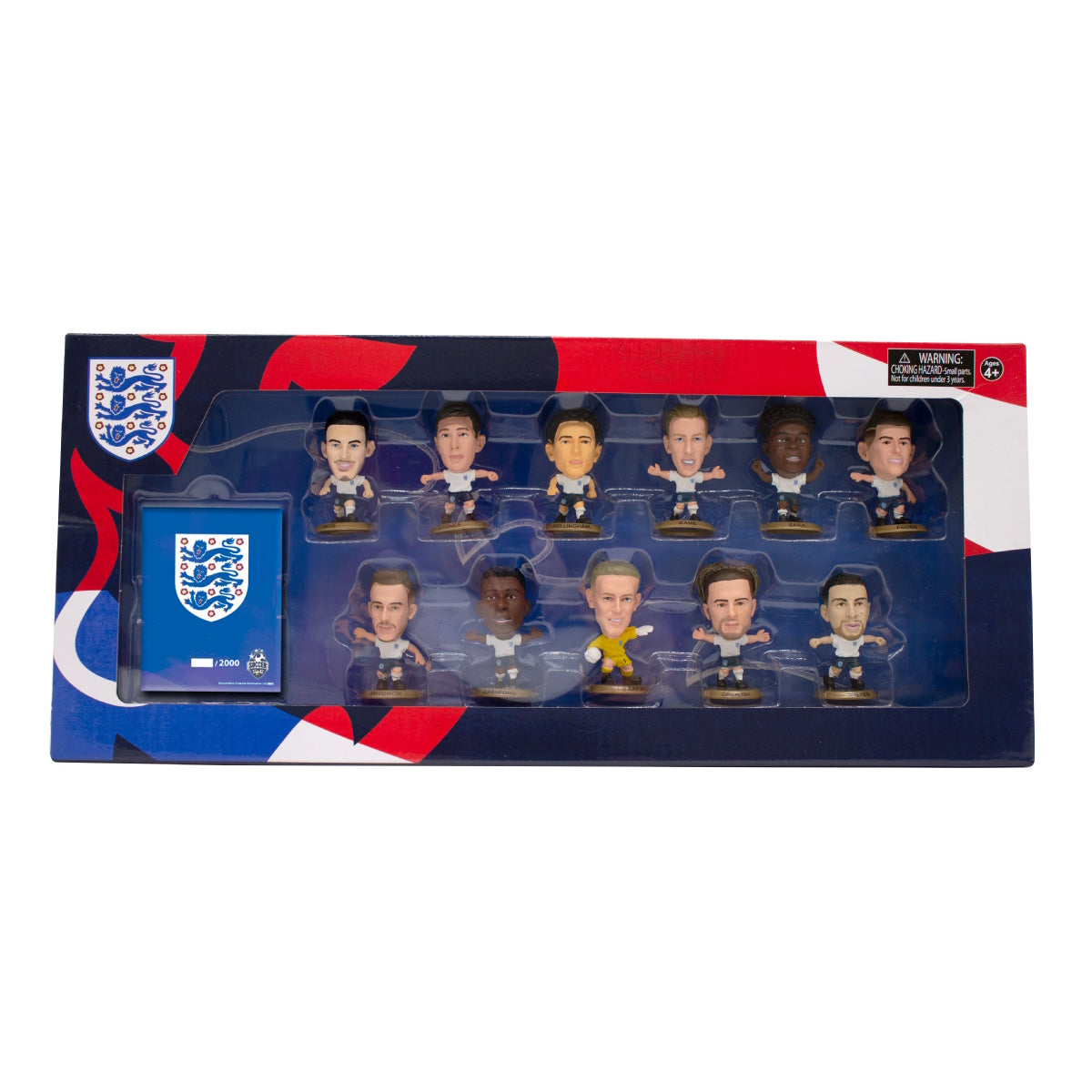ENGLAND - SOCCERSTARZ EURO 2024 TEAM PACK (11 PLAYERS) (LIMITED TO 2000)