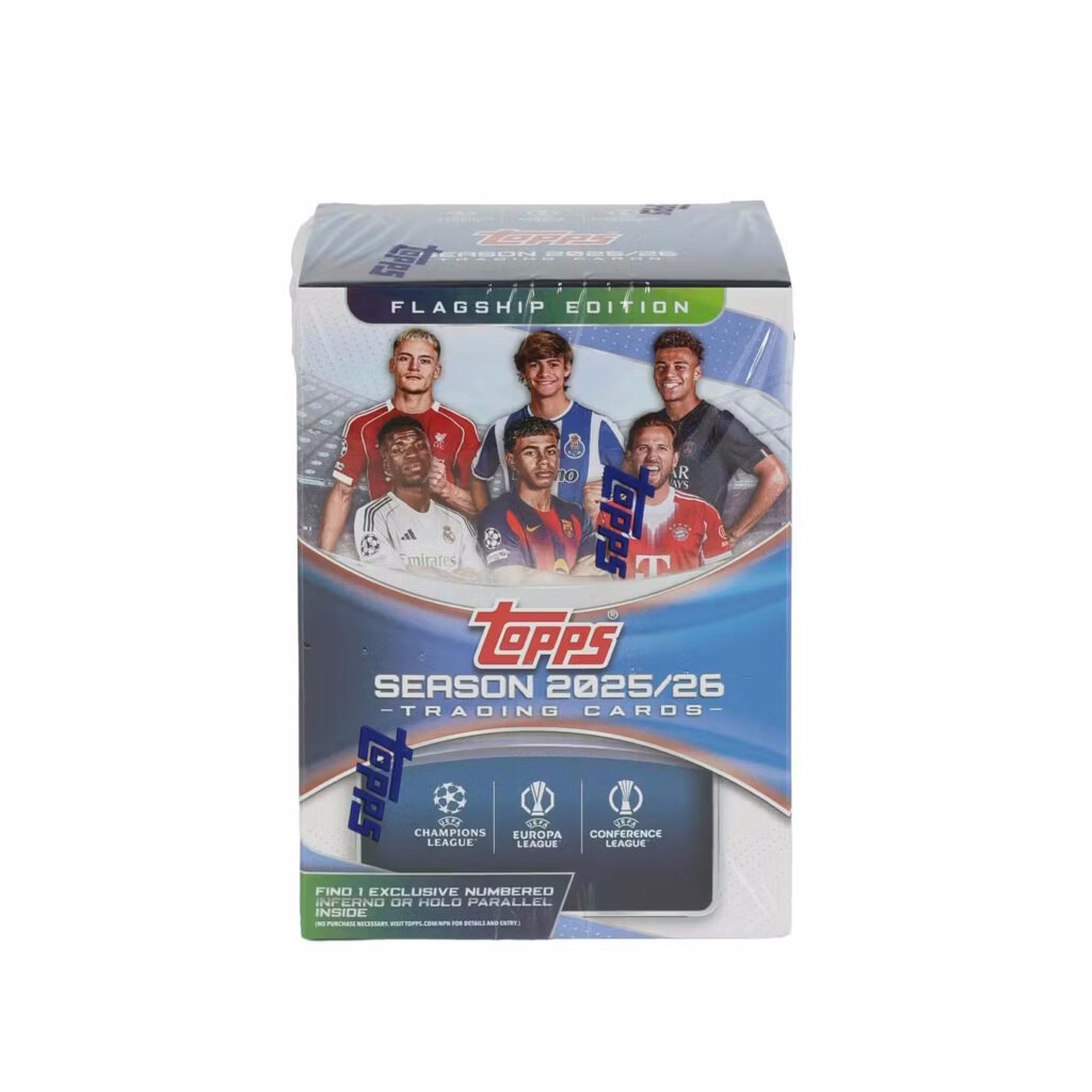 Buy 2025-26 Topps UEFA Club Competitions Flagship Cards Value Box