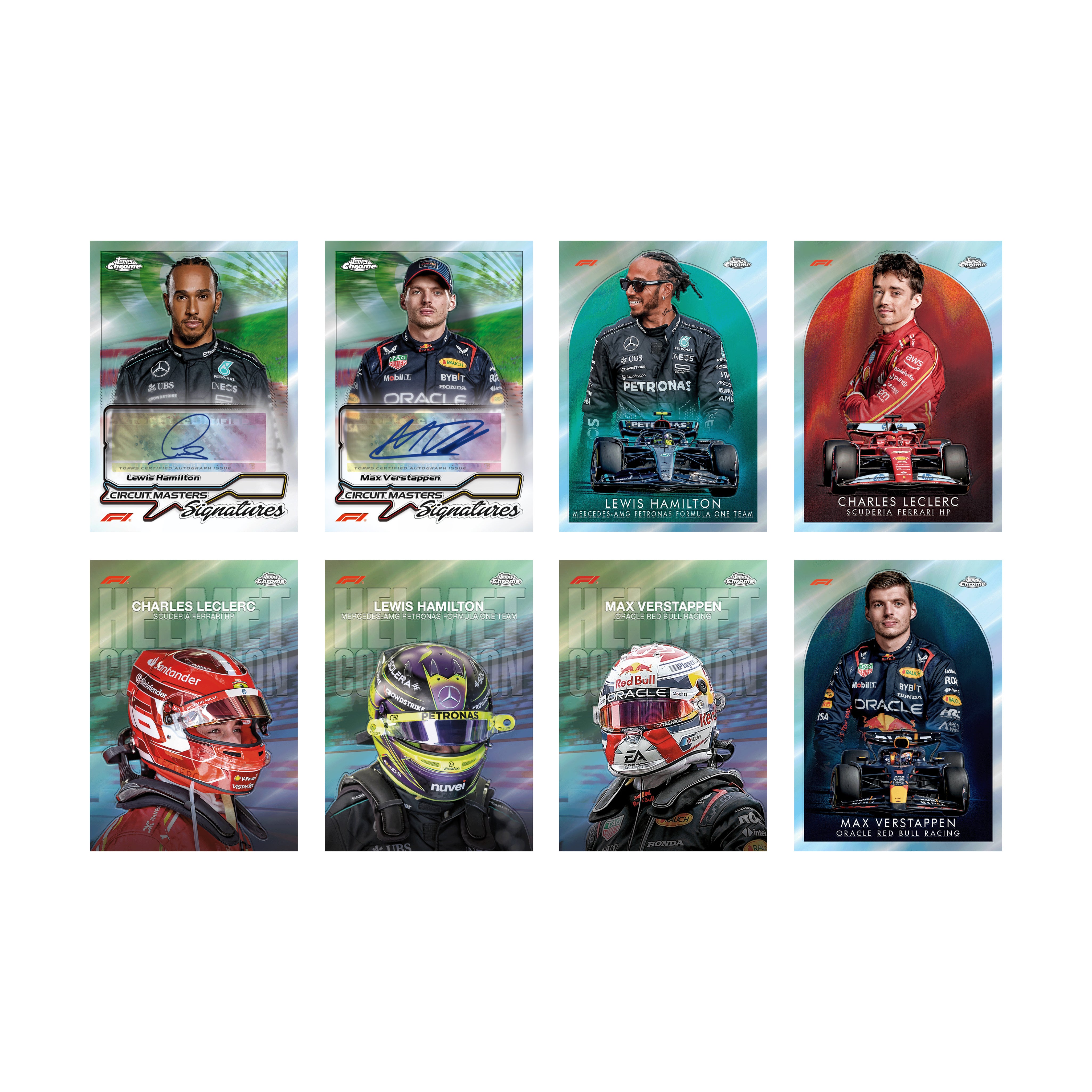 2024 TOPPS CHROME FORMULA 1 CARDS - HOBBY BOX CASE (12 BOXES)