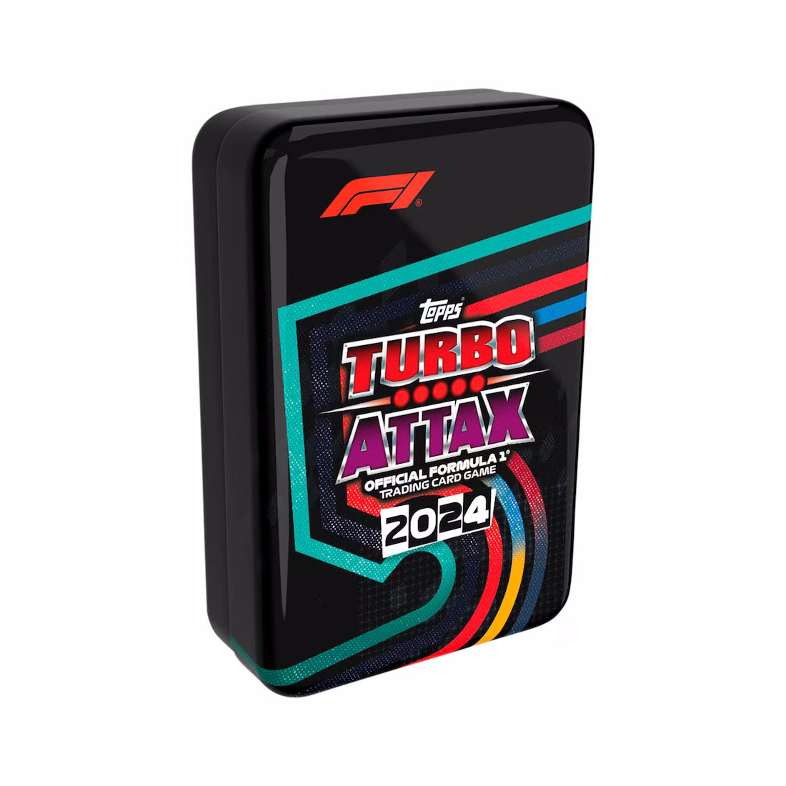 2024 TOPPS TURBO ATTAX FORMULA 1 CARDS - MEGA TIN 3-PACK SET (180 CARDS + 18 LE)