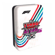 2024 TOPPS TURBO ATTAX FORMULA 1 CARDS - MEGA TIN 3-PACK SET (180 CARDS + 18 LE)
