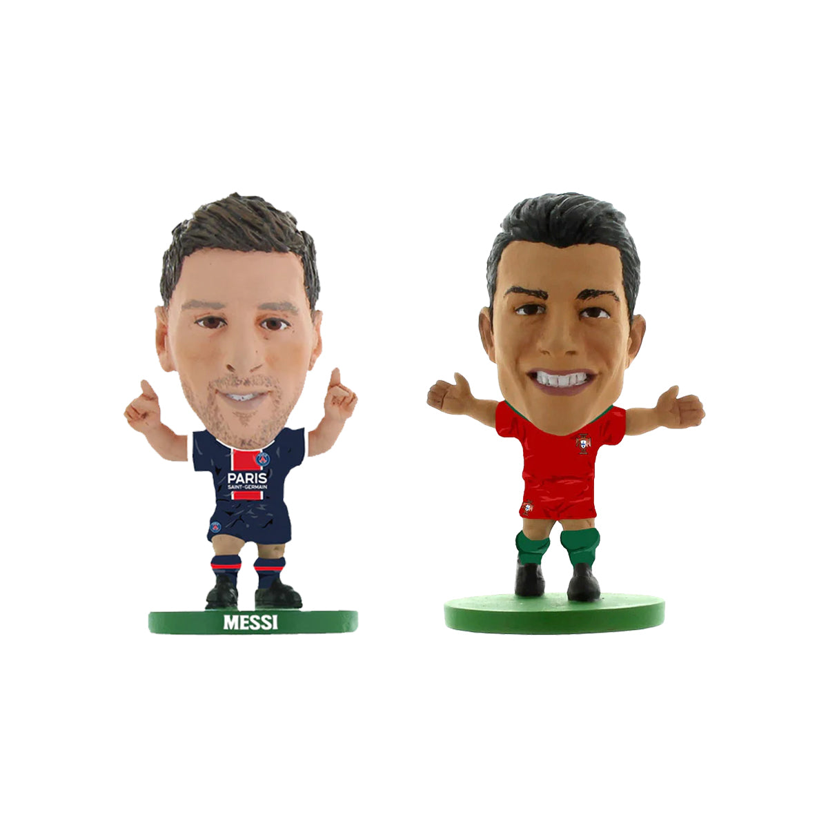 LIONEL MESSI & CRISTIANO RONALDO - SOCCERSTARZ COMBO PACK (2-PACK)