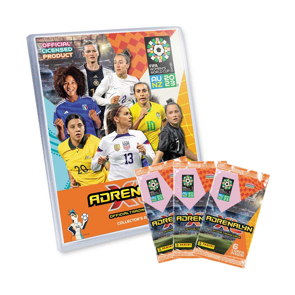 2023 Panini Adrenalyn XL Womens FIFA World Cup Cards Starter Pack