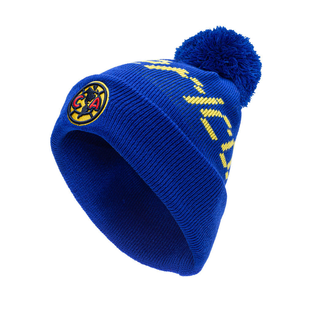 New VTG Pirtek Unisex Pom Embroidered Camp America Beaine Hat. New VTG Pirtek Unisex Pom Embroidered Camp America Beaine Hat main image 3