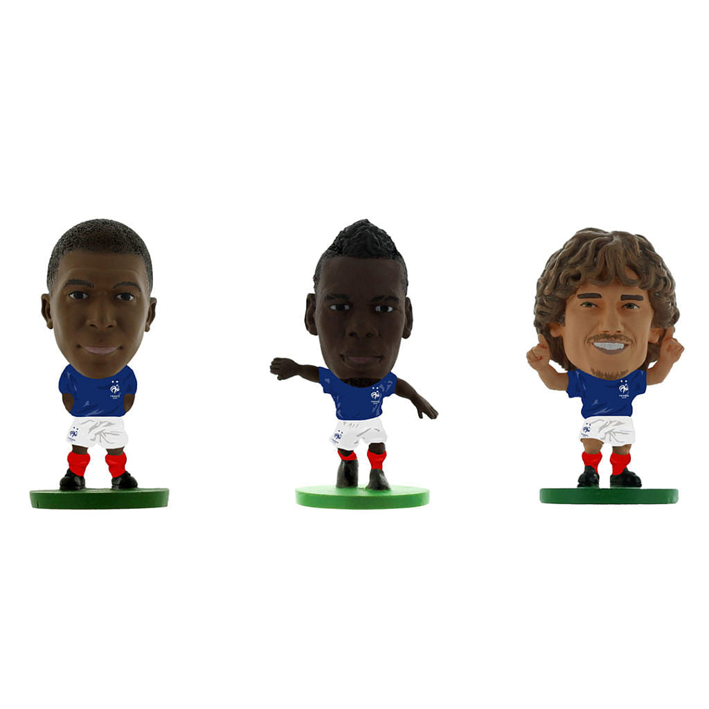 FRANCE - MBAPPE, POGBA & GRIEZMANN SOCCERSTARZ COMBO PACK (3-PACK)