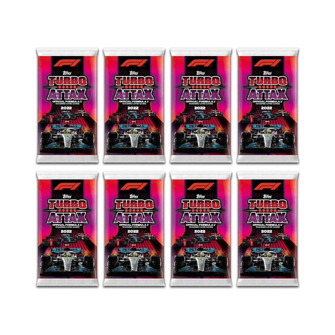 2022 Topps Turbo Attax Formula 1 Cards 80 Card Set at SoccerCards.ca!