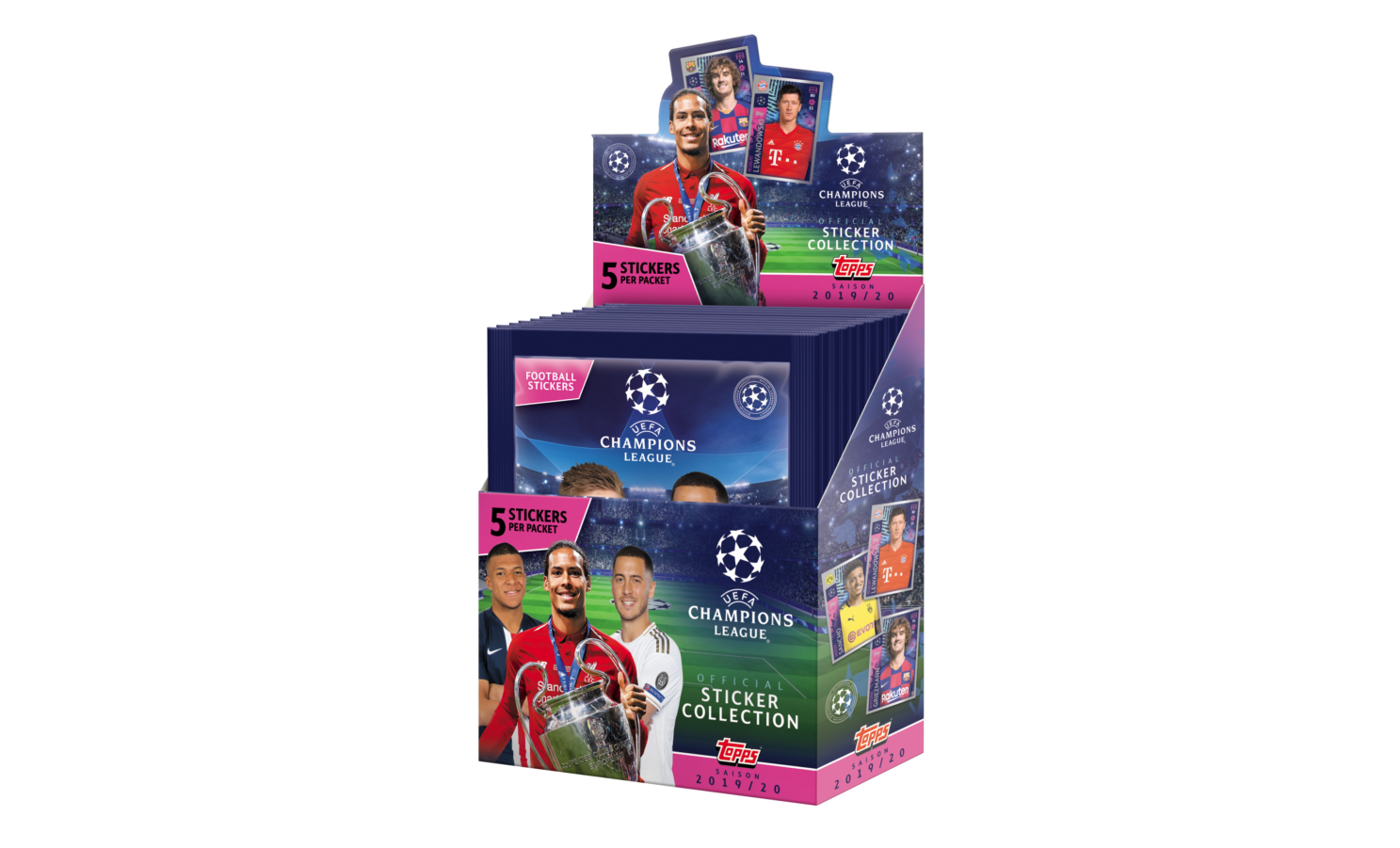 2019-20 Topps Champions League Stickers Collection
