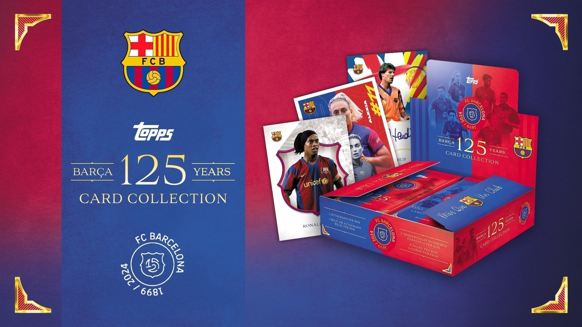 2024-25 Topps Barcelona 125 Years Anniversary Cards