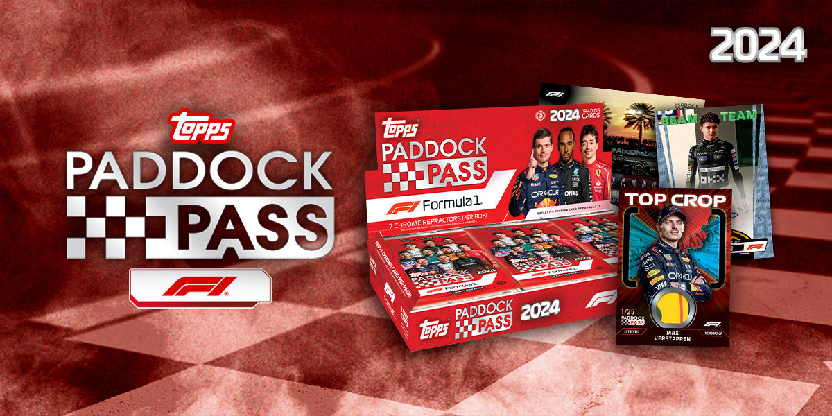 F1 Racing Pass 2024 Topps Paddock Pass Formula 1 Cards – SoccerCards.ca
