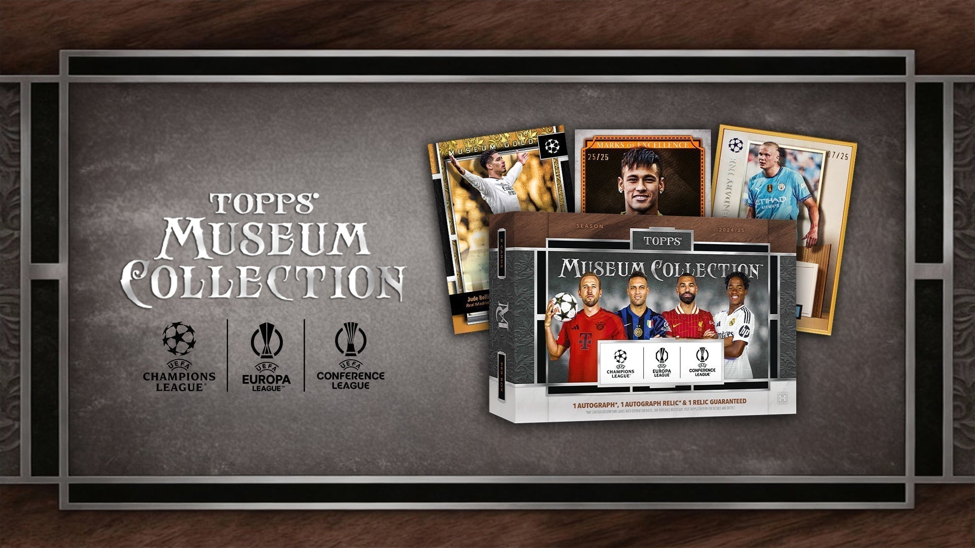 2024-25 Topps UEFA Club Competitions Museum Cards