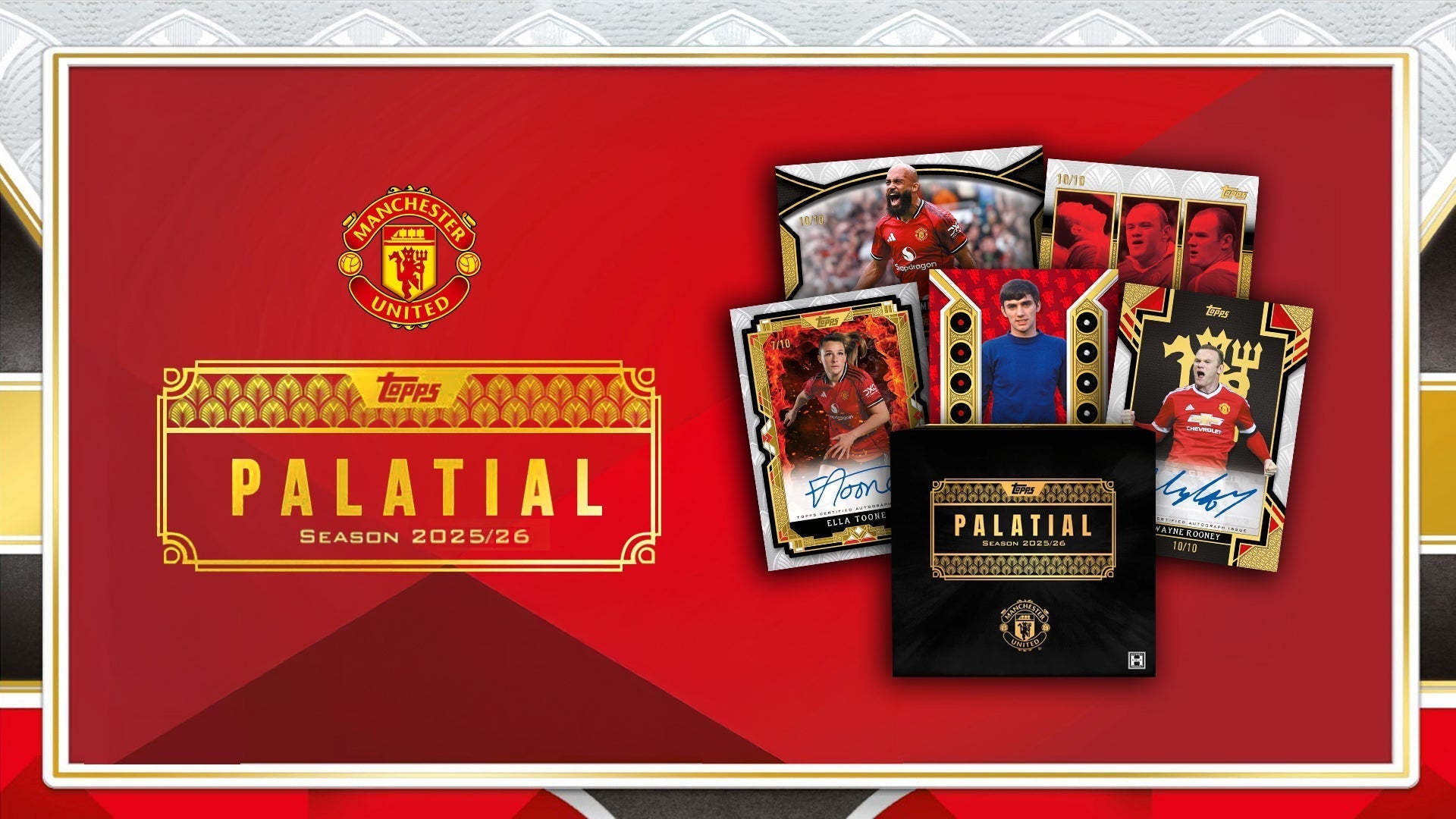 2025-26 Topps Palatial Manchester United Cards