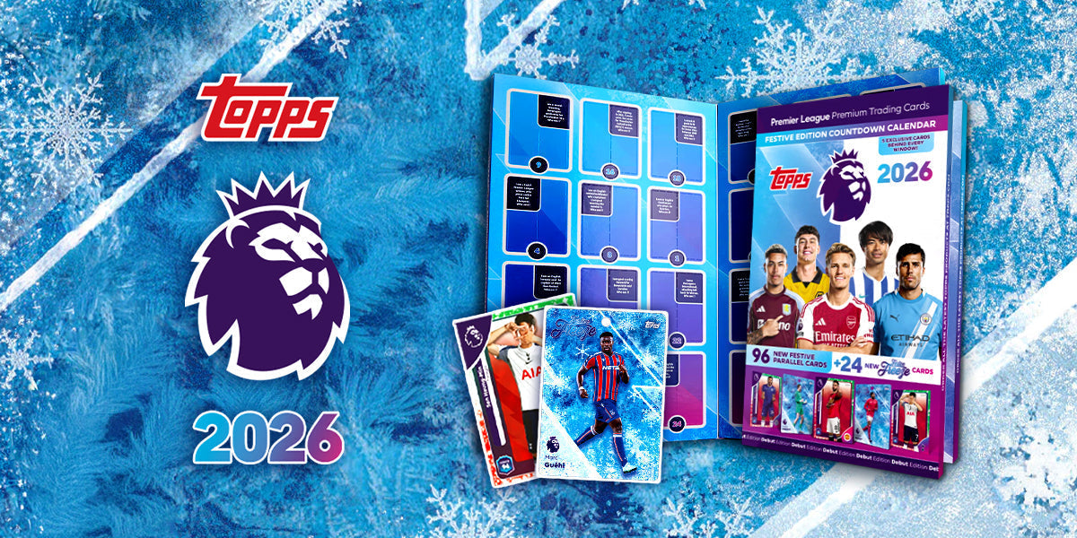 2025-26 Topps Premier League Debut Edition Cards Advent Countdown Calendar