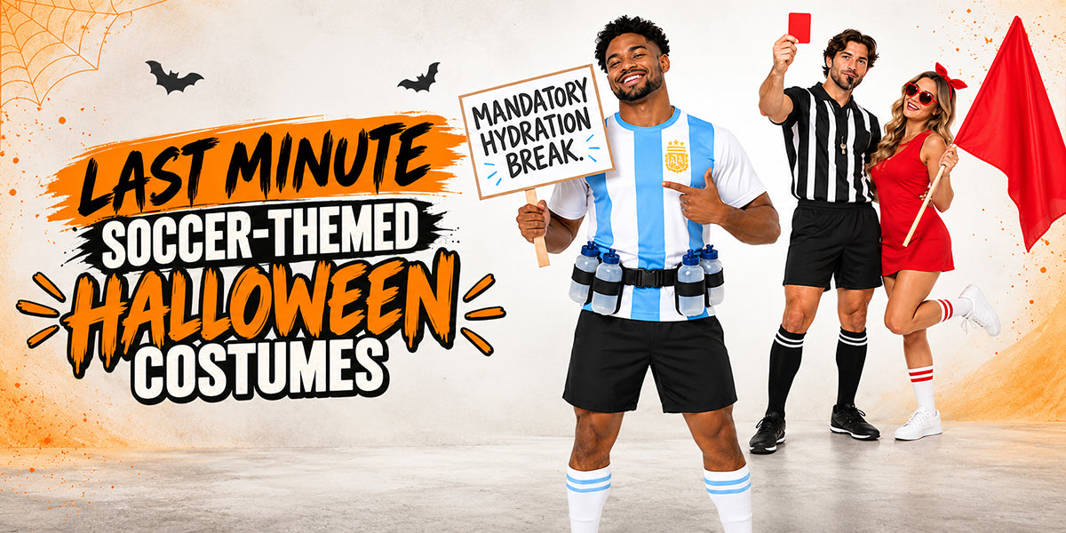 Last Minute Soccer-Themed Halloween Costumes