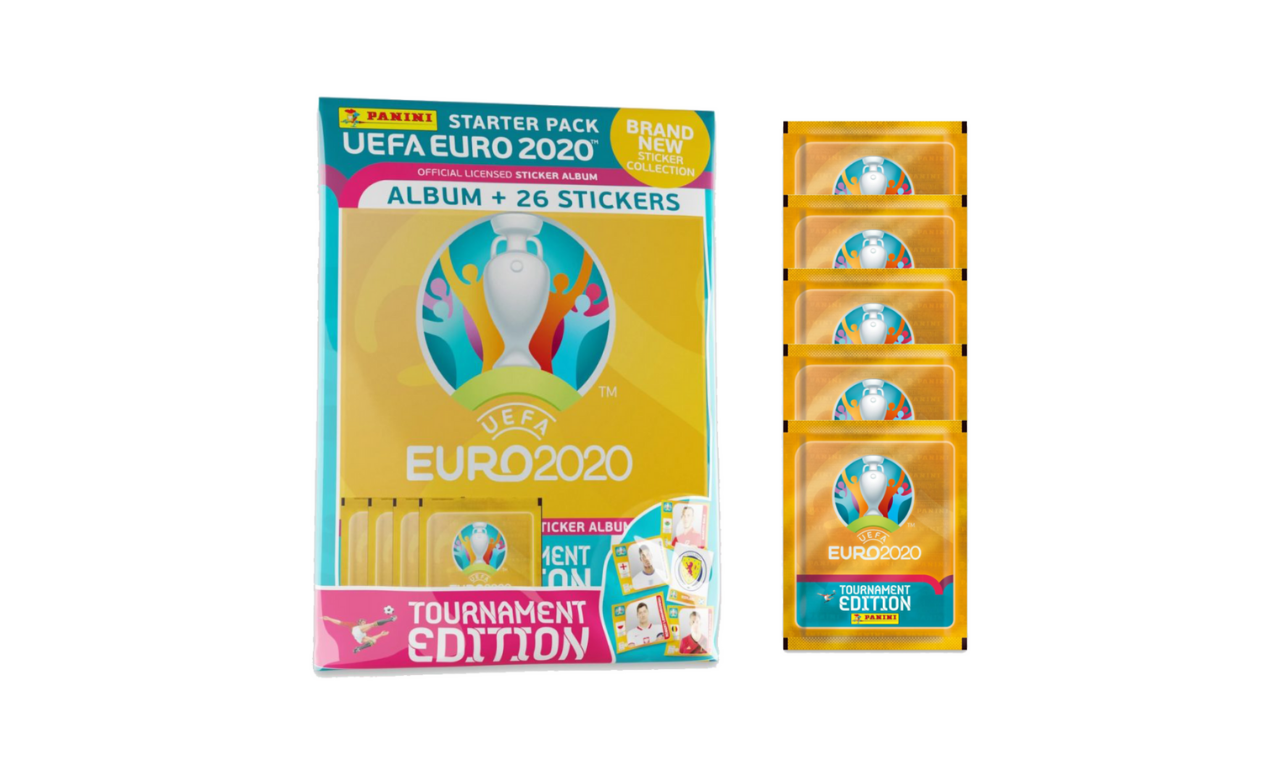 2020 Panini Euro Tournament Sticker Collection