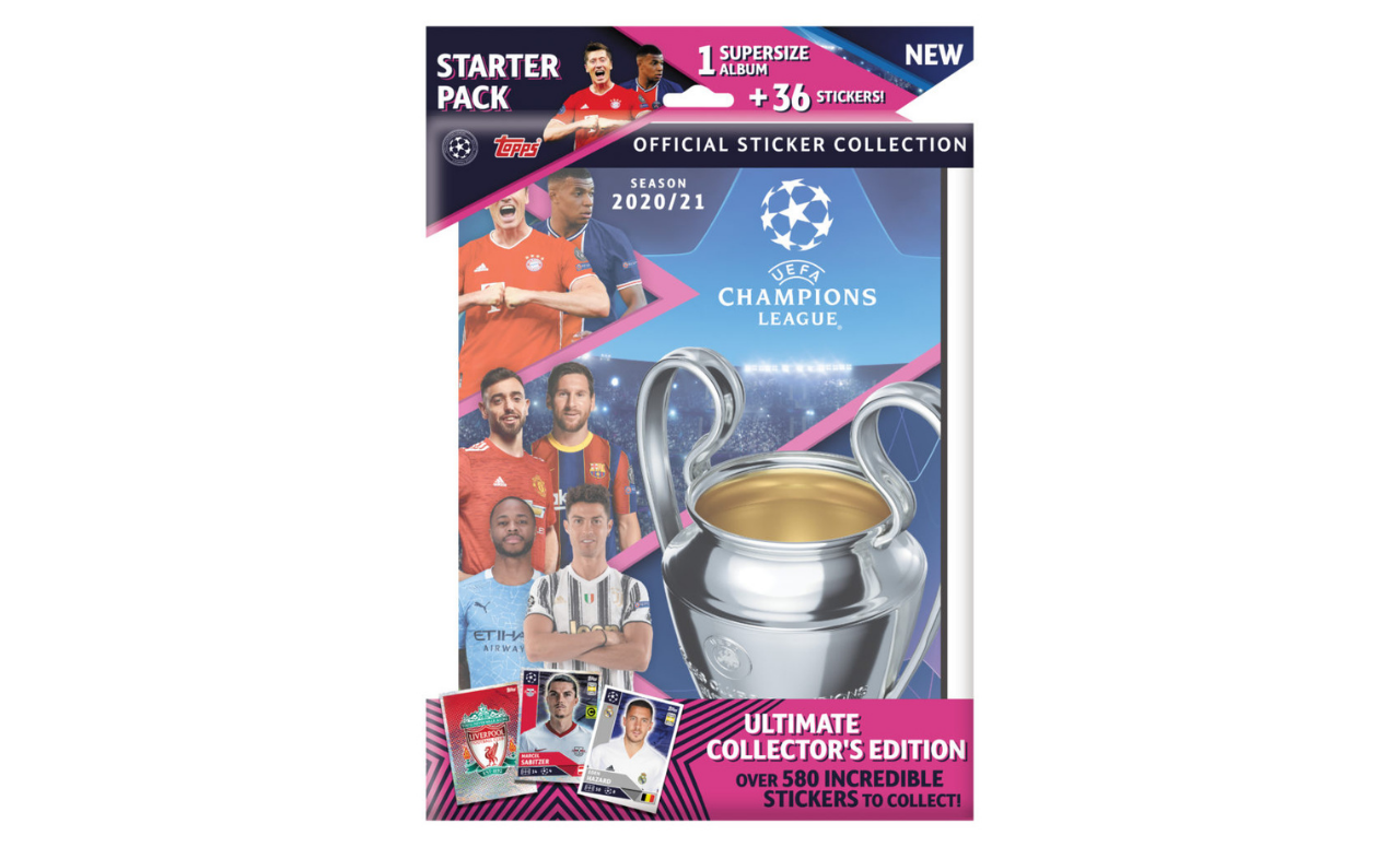 The 2020-21 Topps Champions League Sticker Collection Is Here