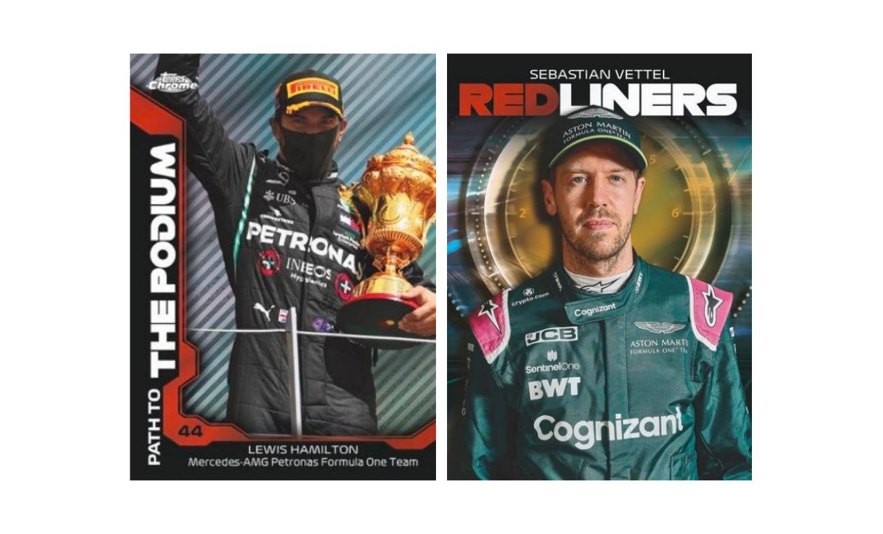 2021 Topps Formula 1 Chrome Card Collection