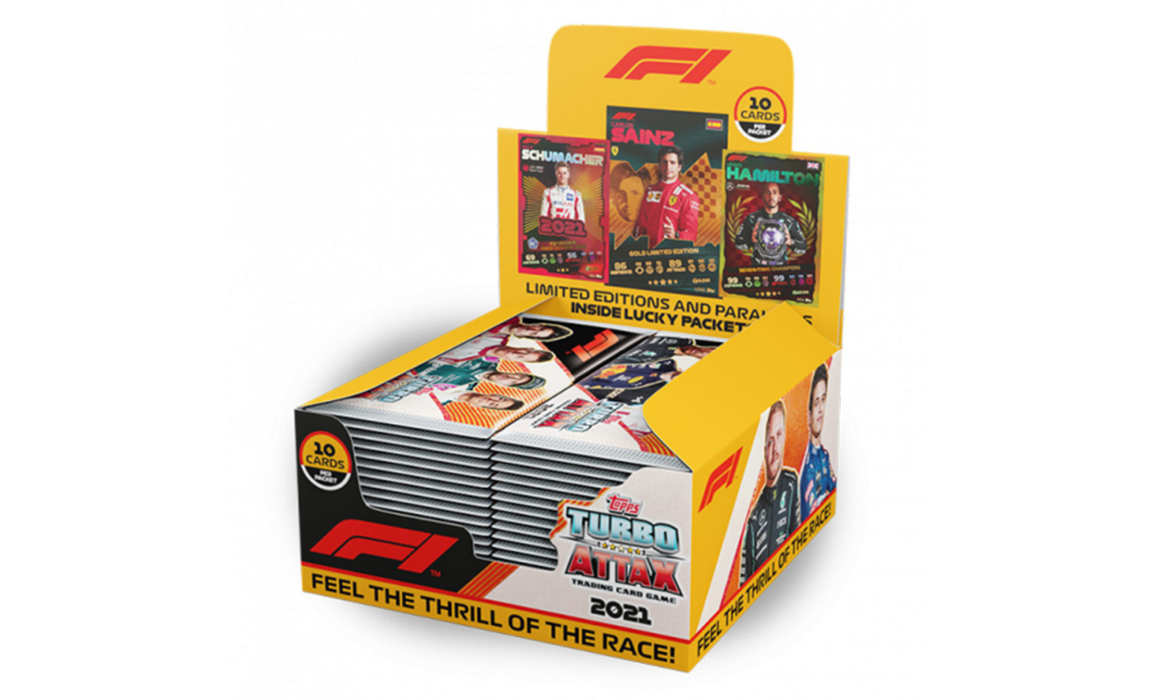 2021 Topps F1 Turbo Attax Card Collection