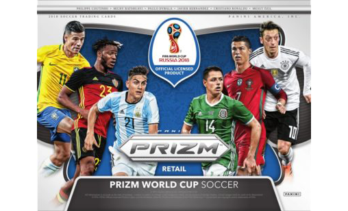 The 2018 Panini Prizm World Cup Cards Collection Is Back For This Year's World Cup!