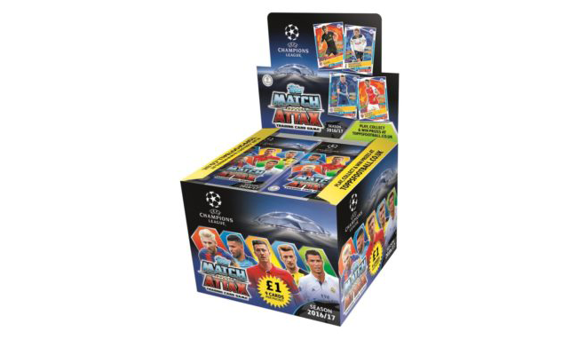 ANNOUNCEMENT: 2016-17 Topps Champions League Cards Release