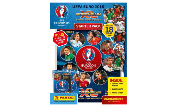 2016 Panini Euro Cup Adrenalyn Cards Now In!