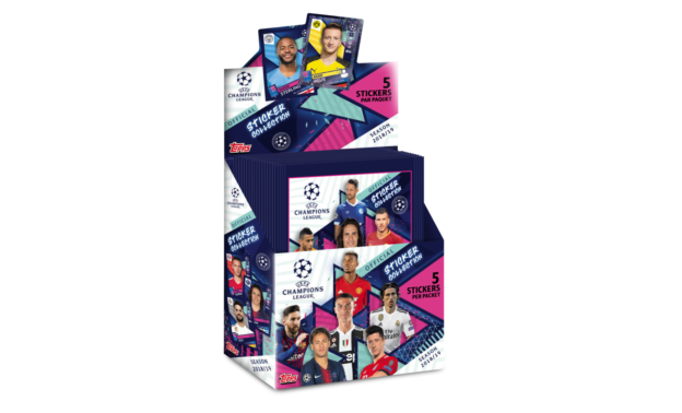 The 2018-19 Topps Champions League Stickers Collection Is Back In Action!