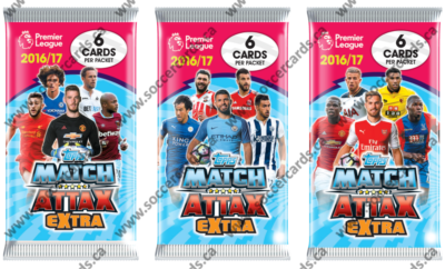 The 2016-17 Topps Match Attax Extra EPL Card Collection Now Available For Pre-Order!