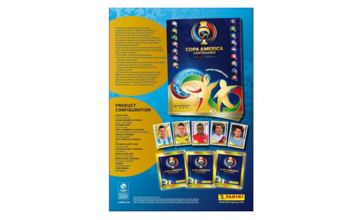 2016 Panini COPA America Stickers Collection Is Here At Last!