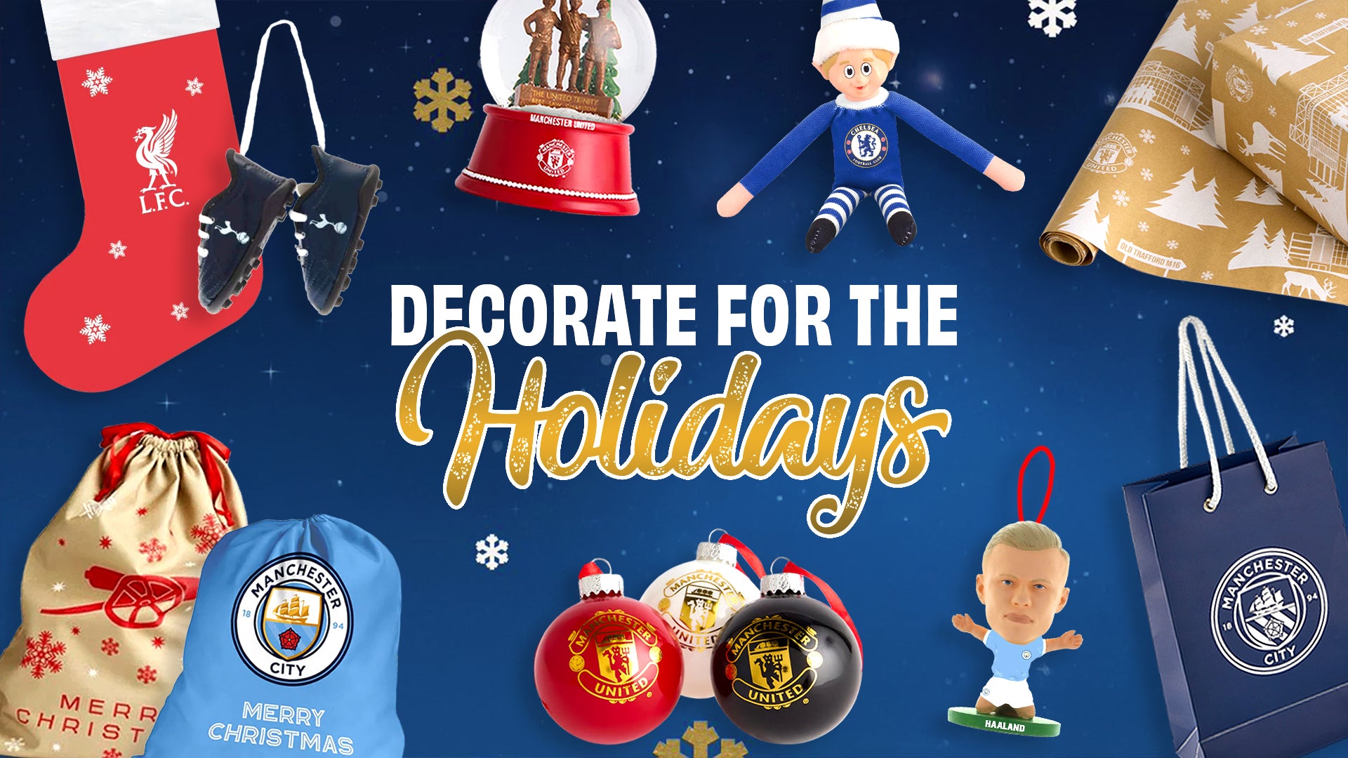 Decorate For the Holidays: Soccer Fan Edition