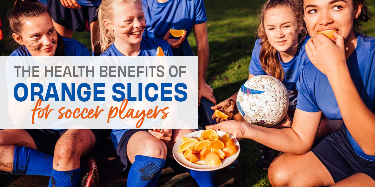 The Health Benefits of Athletes Eating Orange Slices During Halftime