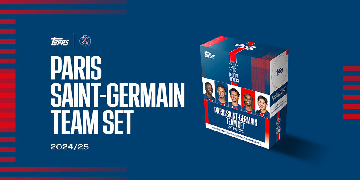 2024-25 Topps Paris Saint Germain Team Set