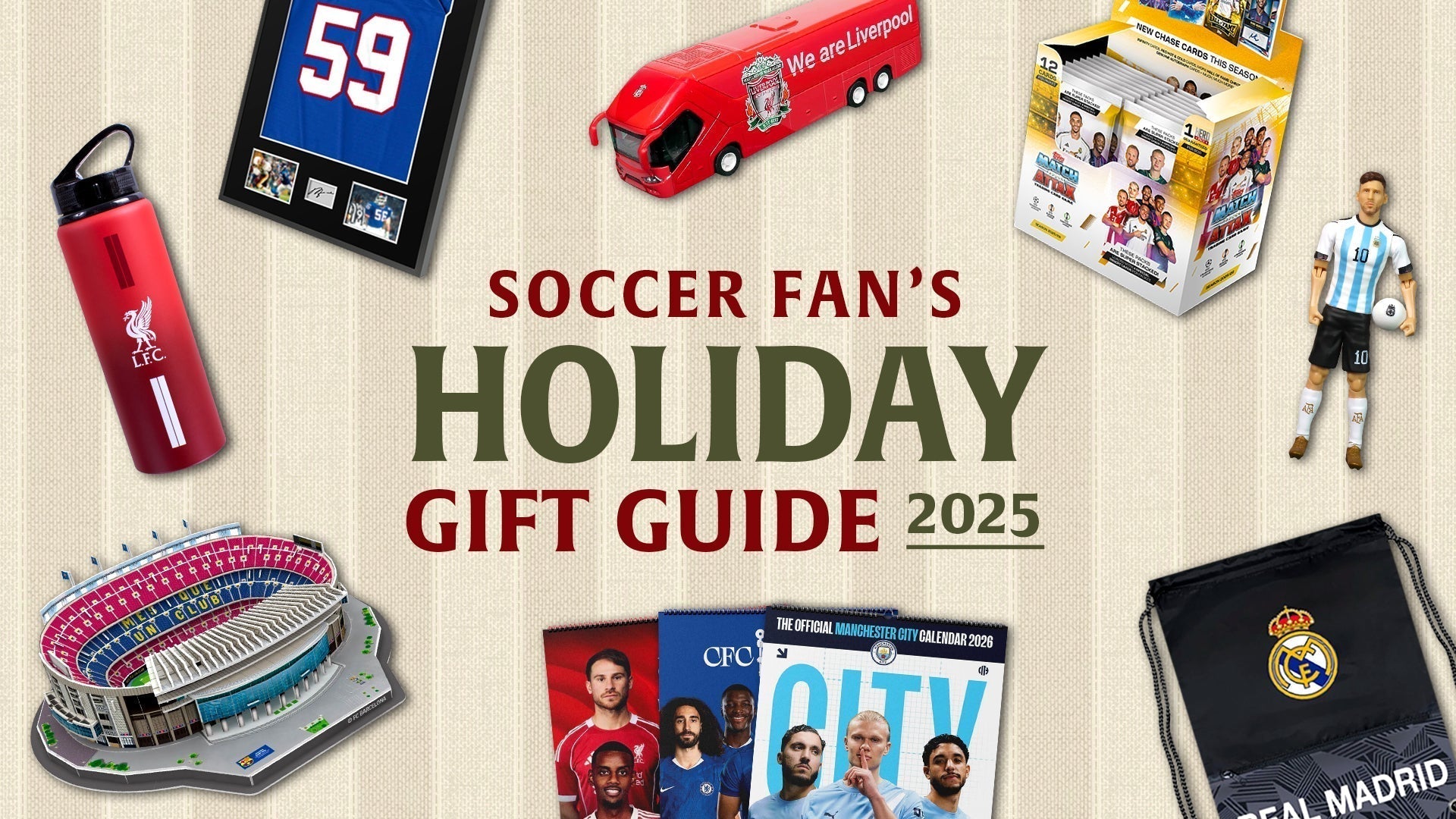 2025 Must-Have Christmas Gifts For Soccer Fans