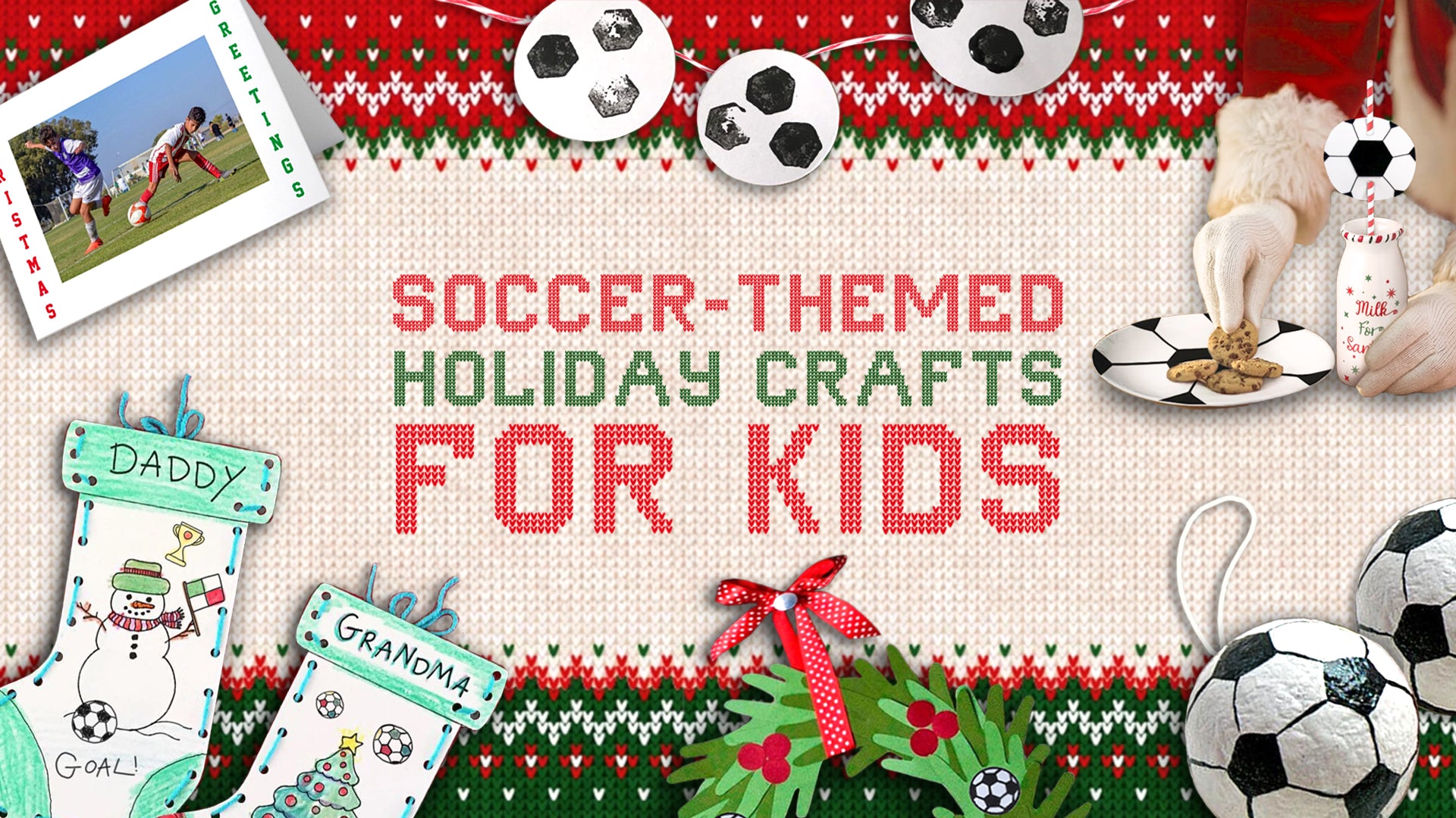 Soccer-Themed Holiday Crafts for Kids