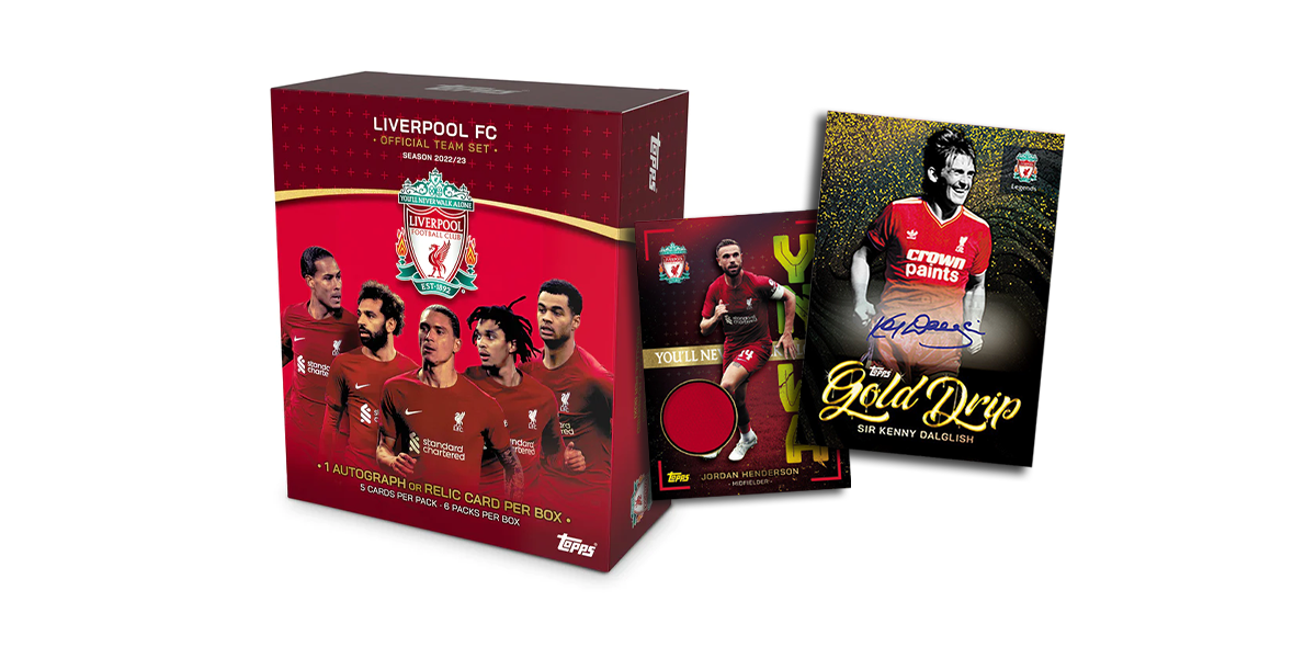 2022-23 Topps Liverpool Team Set