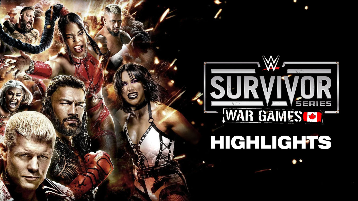 WWE Survivor Series Highlights SoccerCards.ca