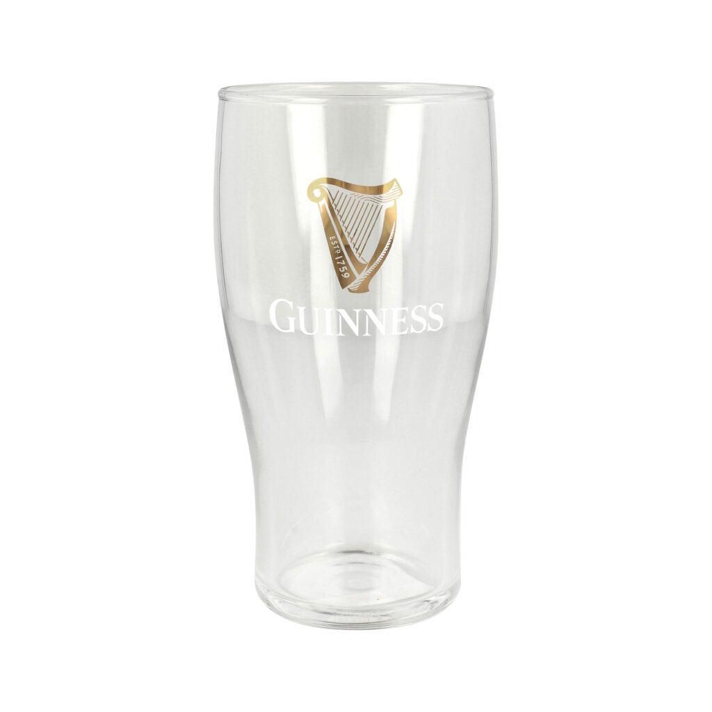 GUINNESS - EMBOSSED TULIP PINT GLASS SET