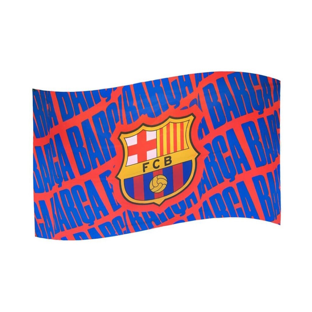 BARCELONA  CLUB CREST FLAG (3 X 5′)