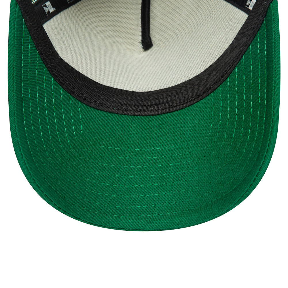 CELTIC - NEW ERA E-FRAME GREEN & WHITE TRUCKER HAT (IN STOCK FEB 2)