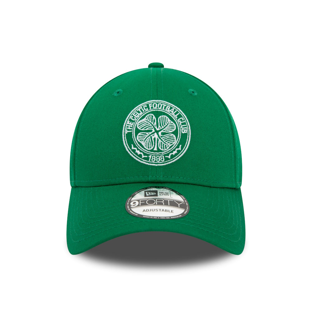 CELTIC - NEW ERA 9FORTY GREEN ADJUSTABLE HAT (IN STOCK FEB 2)