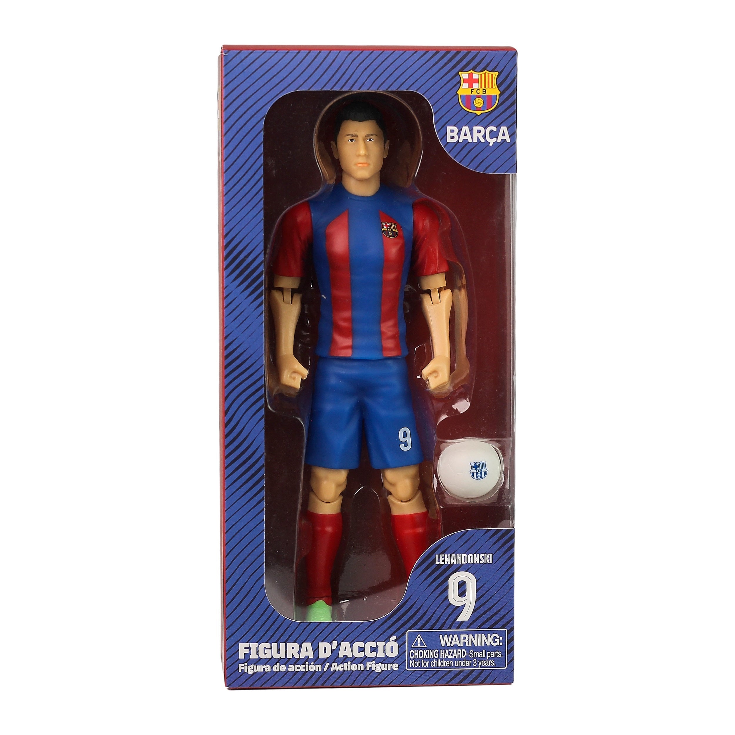 BARCELONA - ROBERT LEWANDOWSKI SOCKERS ACTION FIGURE (8″) (PREORDER - IN STOCK NOV 21)