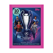 2021-22 TOPPS CHAMPIONS LEAGUE STICKERS - 50-PACK BOX (500 STICKERS)