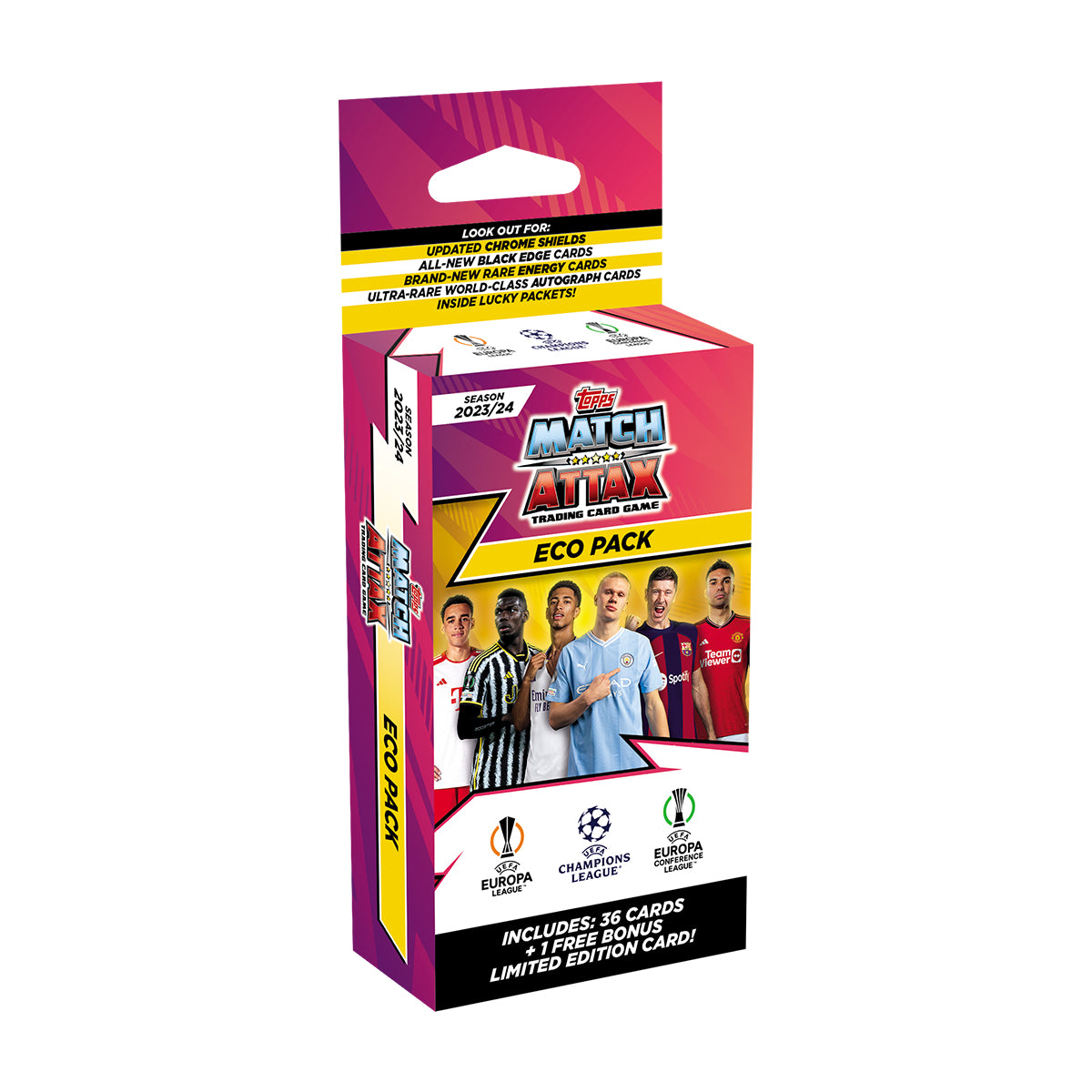 2023-24 TOPPS MATCH ATTAX UEFA CHAMPIONS LEAGUE CARDS - ECO BLASTER (48 CARDS + 3 LE) (IN STOCK OCT 21)