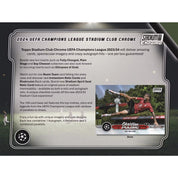 2023-24 TOPPS STADIUM CLUB CHROME UEFA CLUB COMPETITIONS COLLECTION - HOBBY CASE (12 BOXES) (PREORDER - IN STOCK OCT 23)