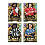 2025-26 TOPPS PREMIER LEAGUE DEBUT EDITION CARDS - GOLDEN BOOT TIN (57 CARDS + 7 GOLDEN BOOT LE)