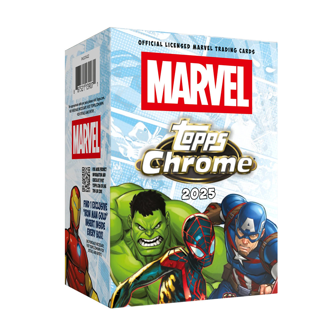 2025 TOPPS CHROME MARVEL CARDS - VALUE BLASTER (28 CARDS) (**LIMIT OF 4 PER CUSTOMER**)
